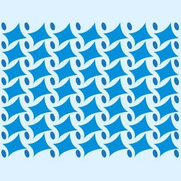 Simple batik illustration with a shape unique Illustrazione stock