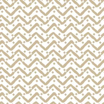 Simple beige and white Seamless repeat pattern. Drawing consists of a rough b Stock Illustration