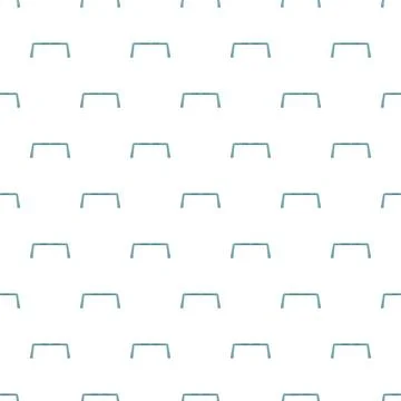 Simple bench silhouette repeating digital pattern design Stock Illustration