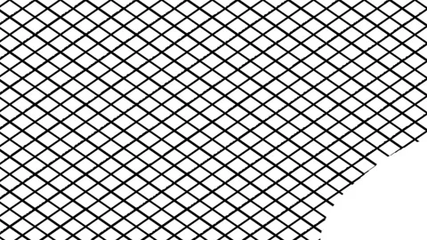 Simple black and white background, stripes, wavy with black dots Stock Footage 219434617