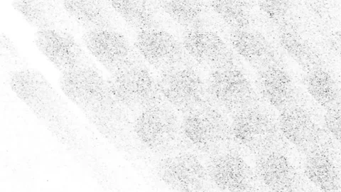 Simple black and white background, stripes, wavy with black dots Stock Footage 219491860