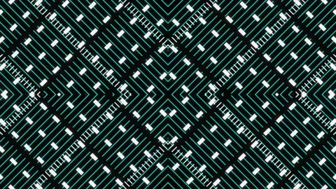 Simple black-and-white cyclic animation VJ Loop Video stock 172627293