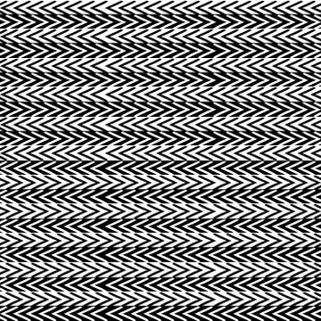 Simple black and white striped seamless ethnic pattern Stock Illustration