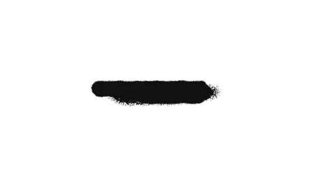 Simple Black Brushstroke on White Background Minimalist Design 스톡 동영상 341922524