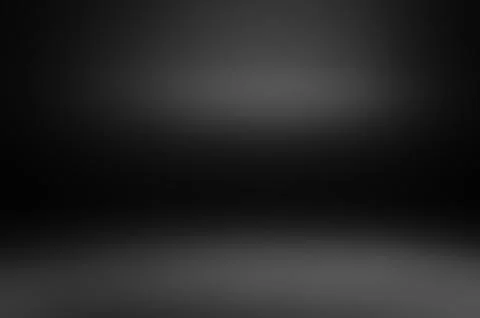 Simple black gradient light,Scattered decoration light bulb a gradient for Stock Photos
