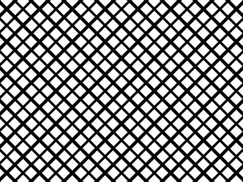 Simple black seamless patterns in the form of squares on a white background Illustrazione stock