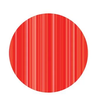 A simple black solid circle is centered on a plain background. Stock Illustration