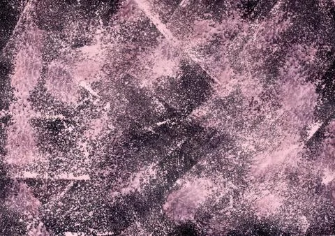 Simple black-white abstract  background with drops, smears, stripes and stains. Stock Illustration