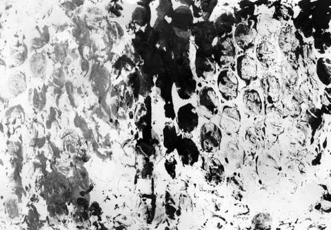 Simple black-white abstract  background with drops, smears, stripes and stains. Stock Illustration