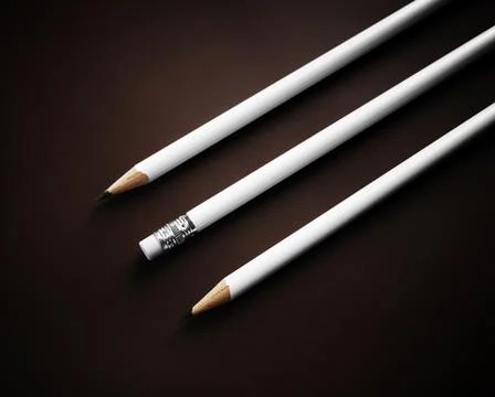Simple blank pencils Foto stock