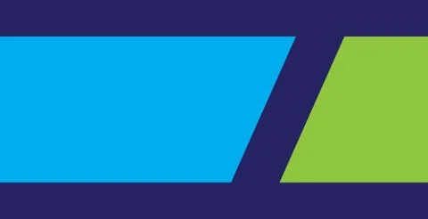 Simple blue and green background Stock Illustration