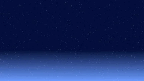 Simple blue background with falling snow Stock Footage 120240402