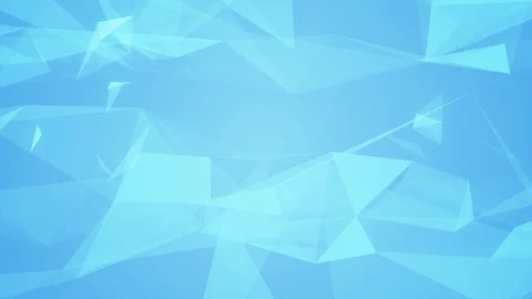 Simple blue geometry low polygon light background corporate business concept Stock Footage 112930555