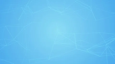 Simple blue geometry low polygon light background corporate business concept Stock Footage 112930864