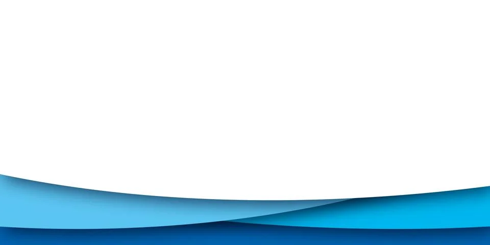 Simple blue paper cut background . abstract blue paper cut background vector  Stock Illustration