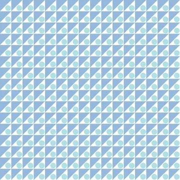 Simple blue pattern.Vector illustration Abstract geometric pattern. 库存插图