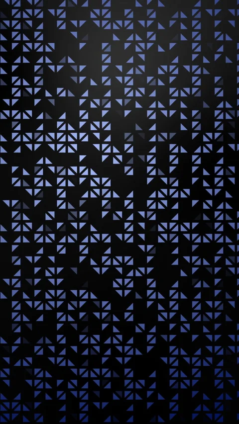 Simple blue triangles pattern, motion abstract business, corporate Stock Footage 278995338