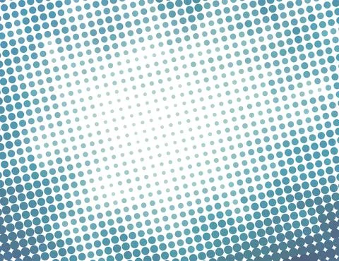 Simple bluish background with halftone effect. Vector pattern Stock Illustration