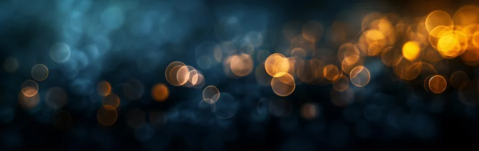 Simple Bokeh Effect Background Stock Illustration