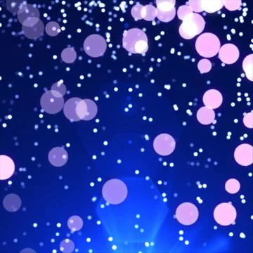 Simple bokeh Stock Illustration