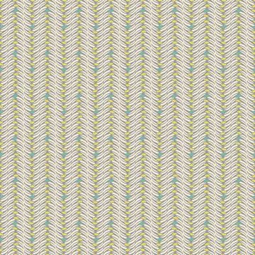 Simple botanical stripes seamless vector pattern Stock Illustration