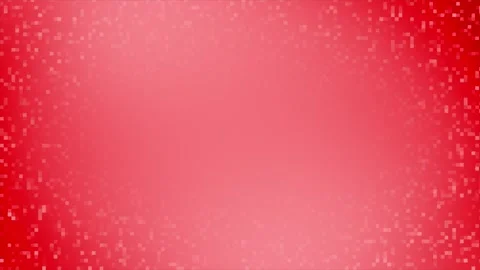 Simple box pattern geometrical digital Red color looped background  Stock Footage 302559484