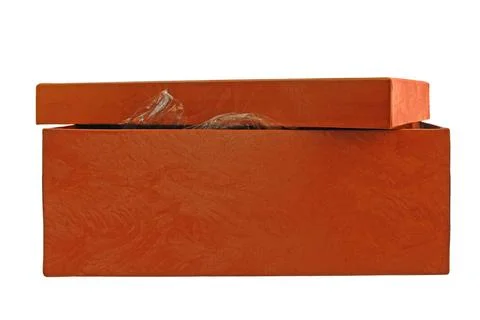 Simple box simple box (packing) for a commodity as a background Copyright:... Stock Photos