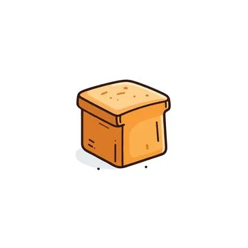 Simple bread illustration provides a fresh look for recipes, bakeries or fo.. 스톡 일러스트