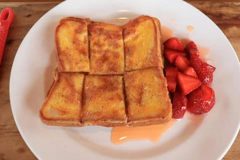 Simple breakfast Stock Photos