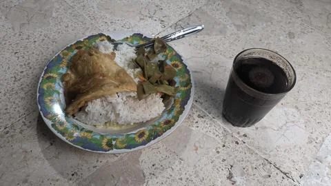 Simple breakfast Stock Photos