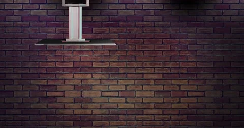 Simple Brick News Background Loop Stock Footage 64534770