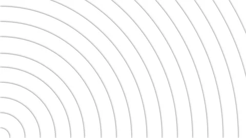 Simple Bright white black waves abstract motion background. Stock Footage 297143391