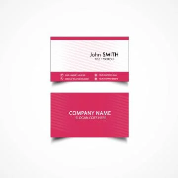 Simple Business Card Illustrazione stock