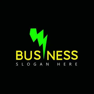 Simple Business Logo Stock Illustration