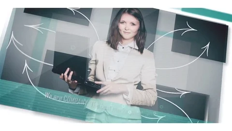 Simple Business Presentation 스톡 After Effects