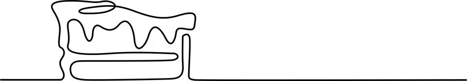 Simple cake illustration Vector Stock Illustration