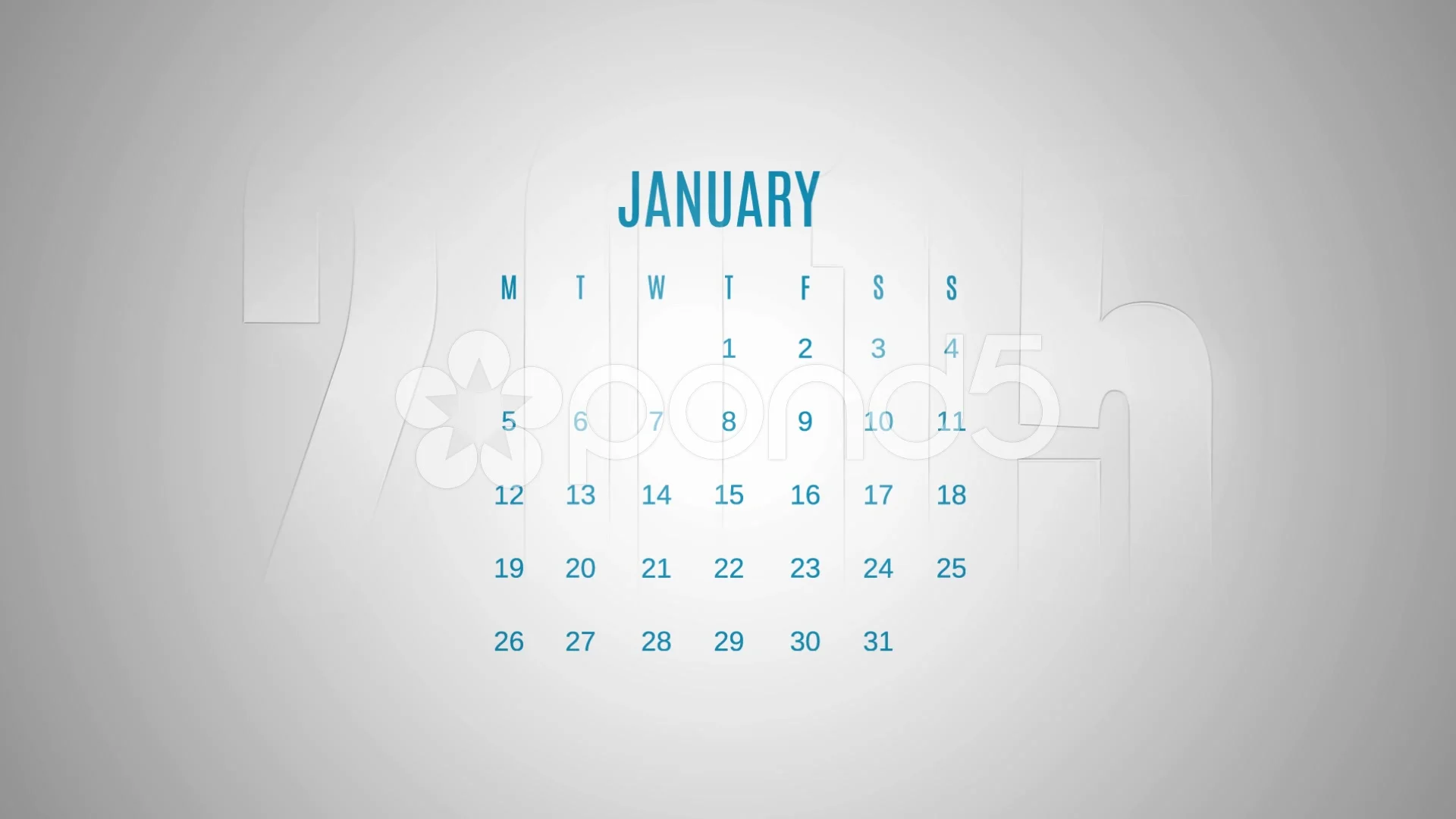 simple calendar 2015