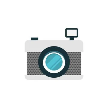 Simple Camera Icon Clipart Stockillustratie