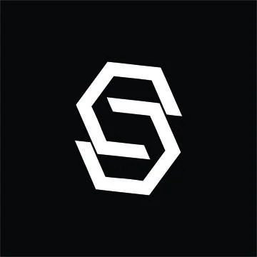 Simple CC, S, CSC, SCC initials company logo Stock Illustration