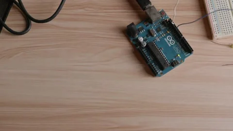 Simple children's electronic circuit experiments for fun learning in science Stock Footage 168518981