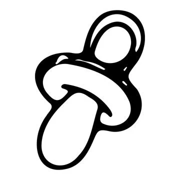 Simple children's icon Stock Illustration