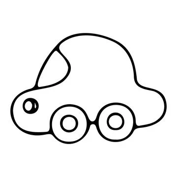Simple children's icon Stock Illustration