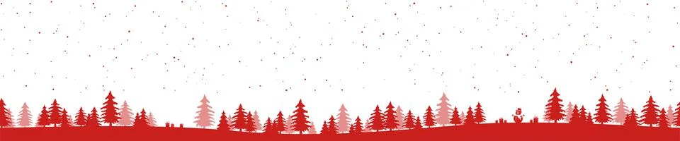 Simple christmas background with typical elements Stock Illustration