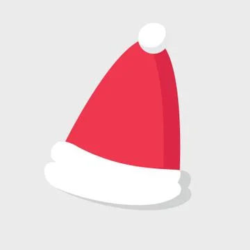 Simple Christmas Hat Stock Illustration