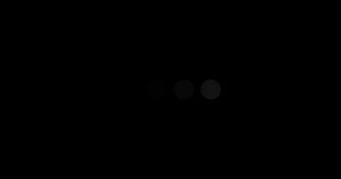 Simple circle bigger and fade for loading animation. Looping 4 dots motion graph Vídeos de archivo 332065493
