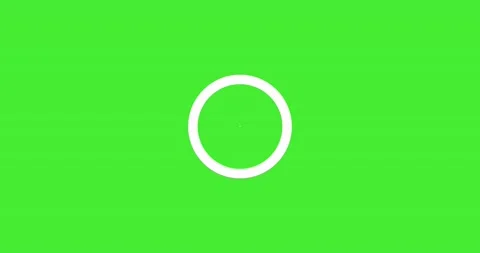 Simple circle cascade. Looped animation. Stock Footage 153672069