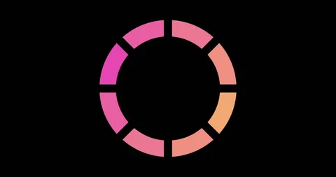 Simple Circle Loading loop animation on ... | Stock Video | Pond5