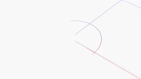 Simple Circle Titles After Effects stock