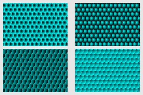 Simple circular background Stock Illustration