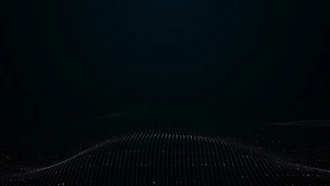 A simple, clean black background with a minimalist dark wave..A looped, min.. Video stock 318554400